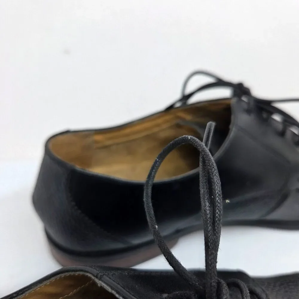 Florsheim 11879 Matera II Mens Black Leather Cap Toe Derbys Size US 12 D
